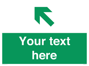 Custom Safe condition: Green Up left arrow